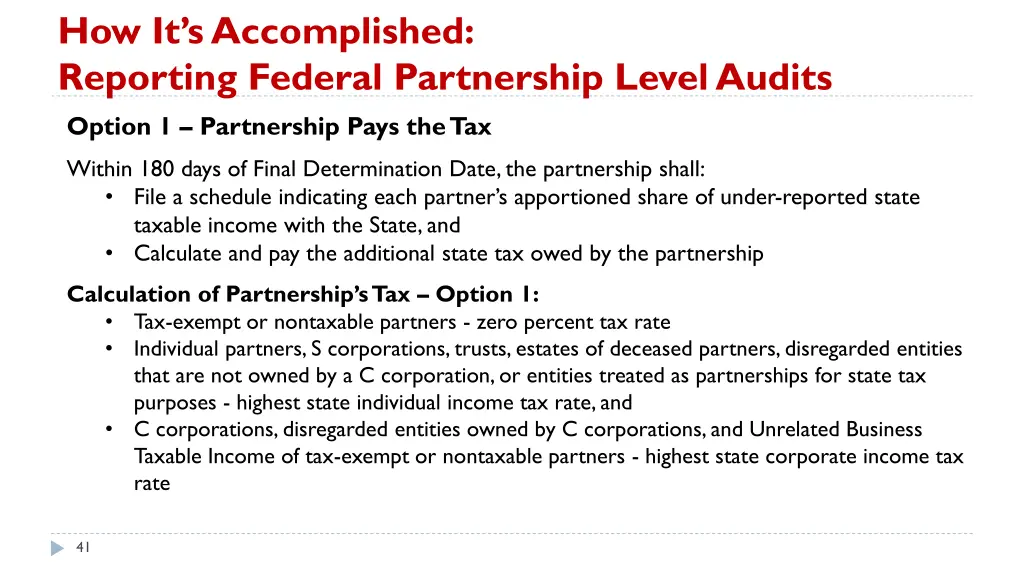 how it s accomplished reporting federal 2