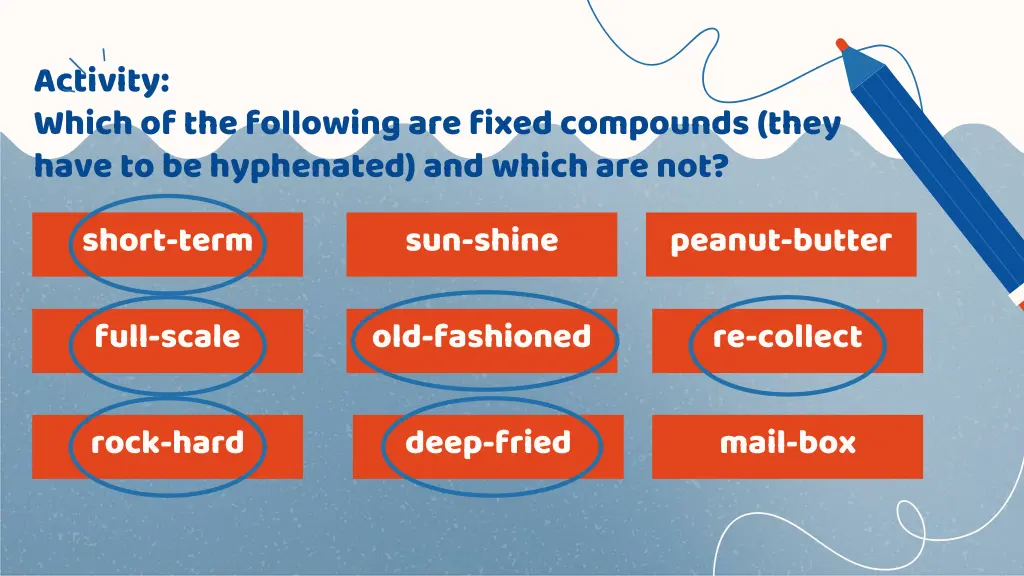 activity which of the following are fixed 1