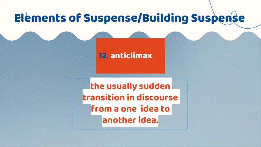 elements of suspense building suspense 1