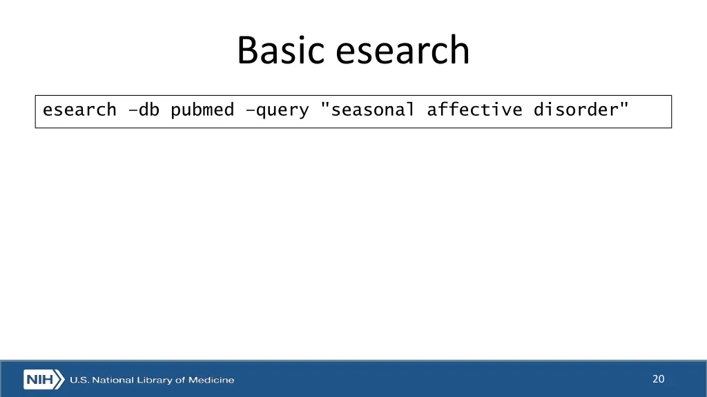 basic esearch