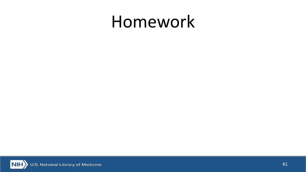 homework