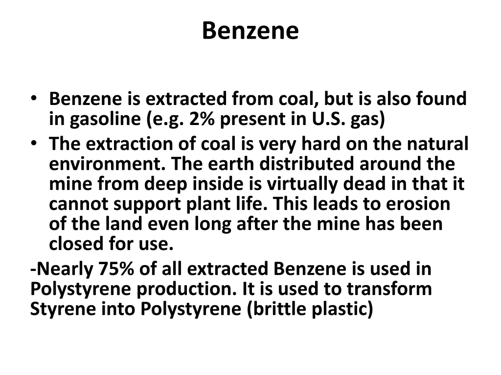 benzene