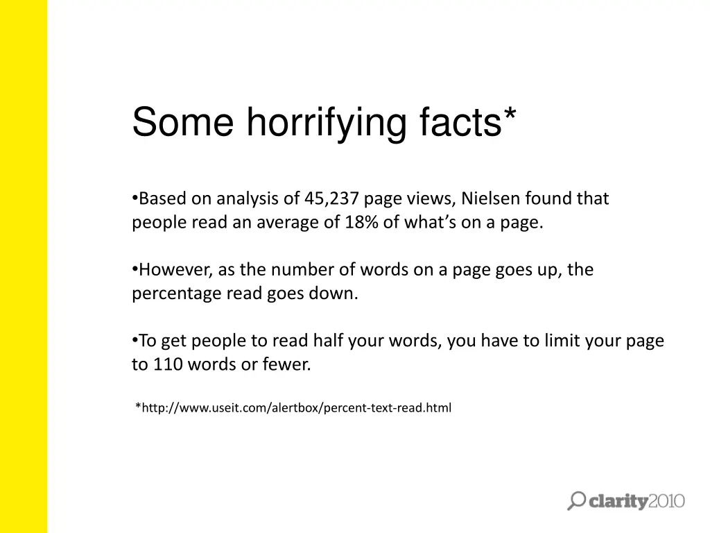 some horrifying facts