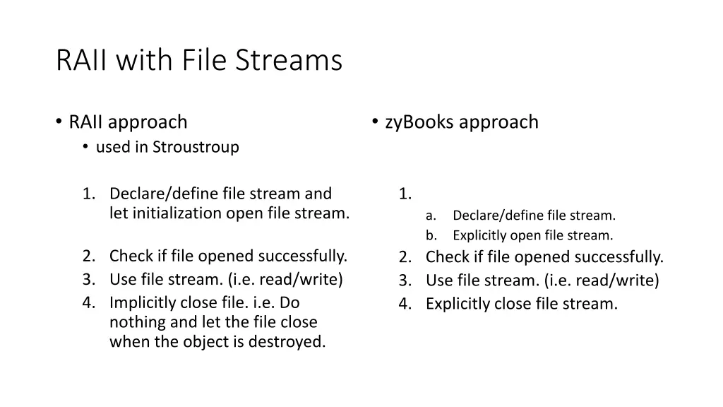 raii with file streams