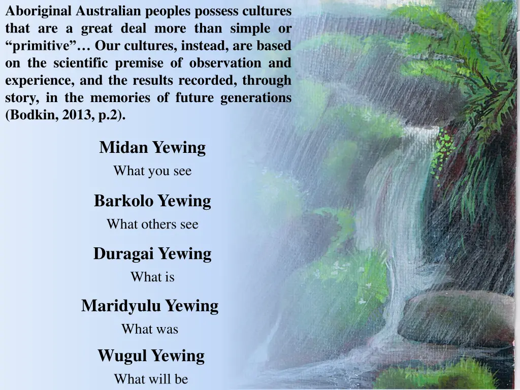 aboriginal australian peoples possess cultures