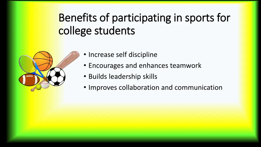 benefits of participating in sports for benefits