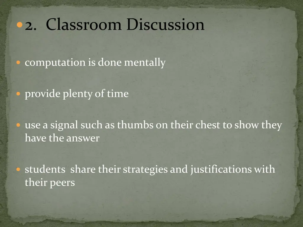 2 classroom discussion