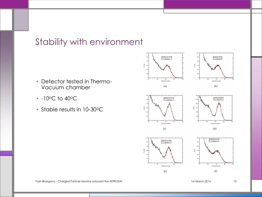 stability with environment