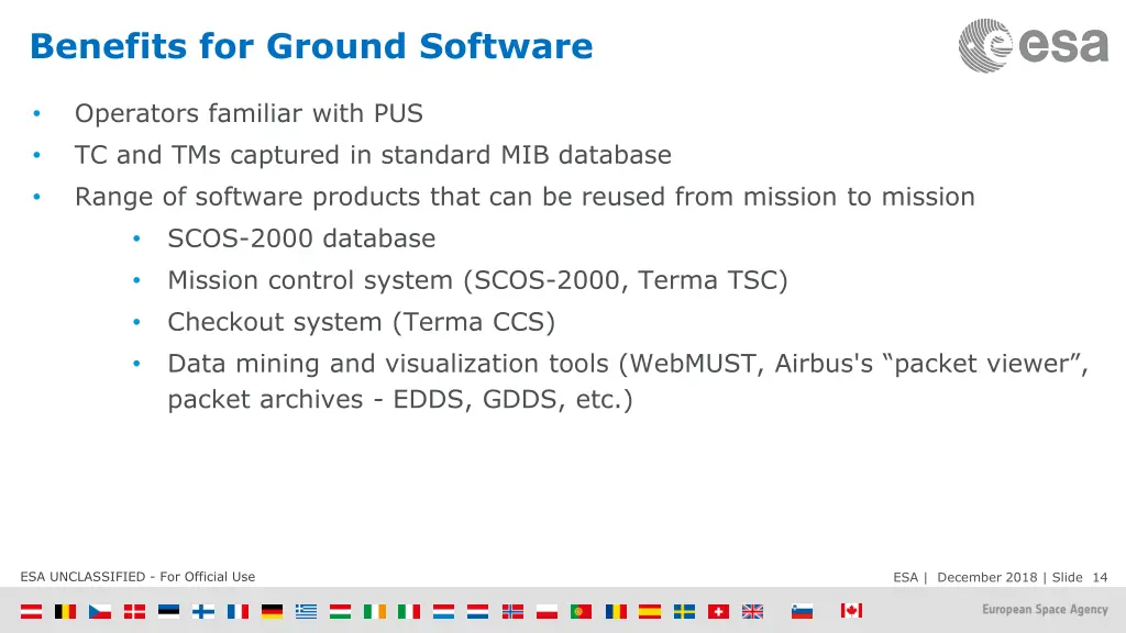 benefits for ground software