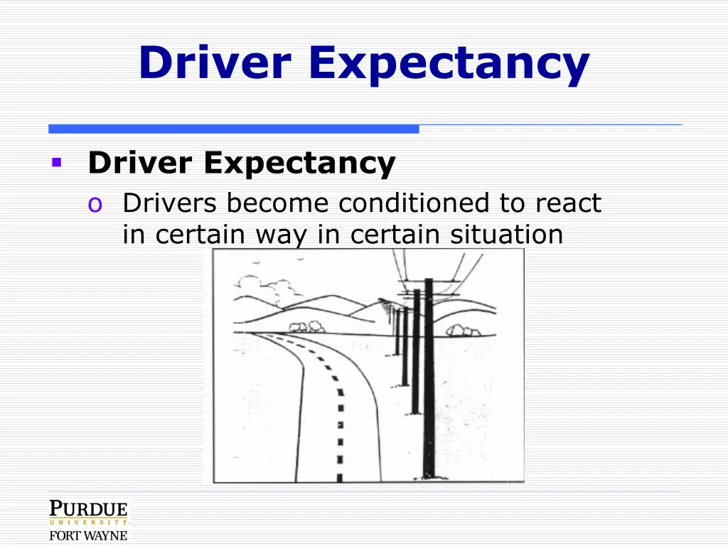 driver expectancy