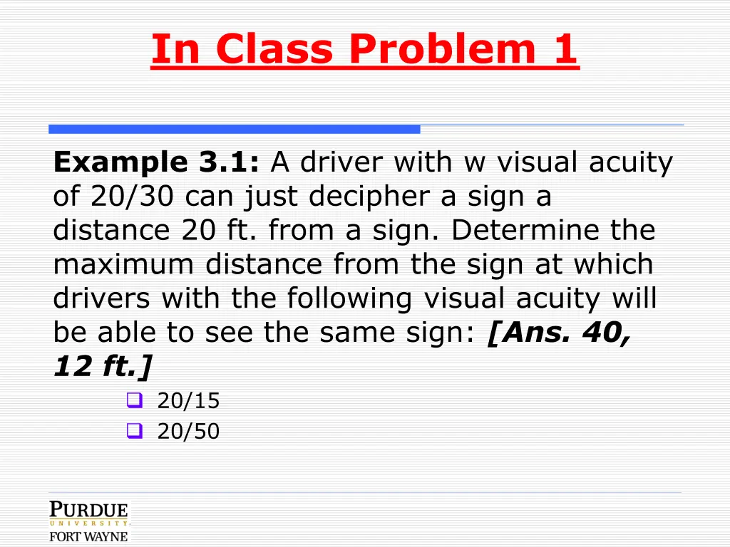 in class problem 1