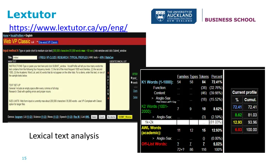 lextutor https www lextutor ca vp eng