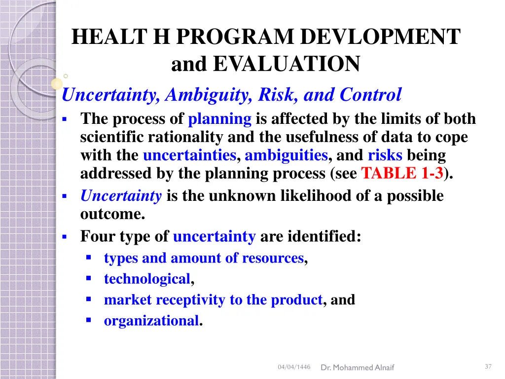 healt h program devlopment and evaluation 32