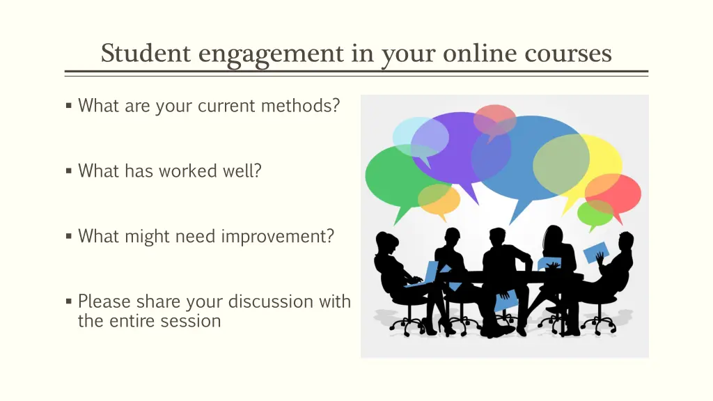 student engagement in your online courses