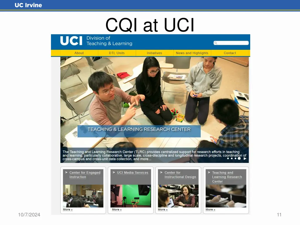 cqi at uci