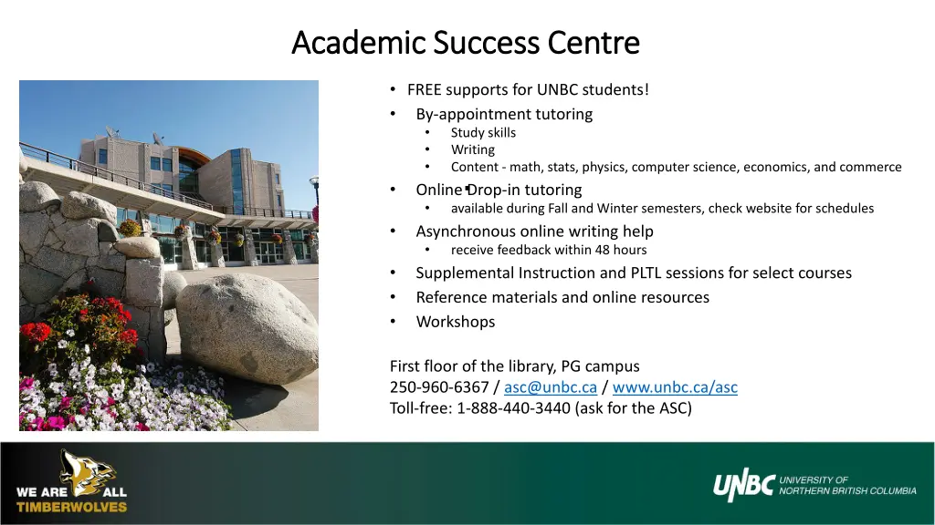 academic success centre academic success centre