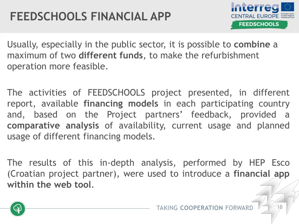 feedschools financial app 1