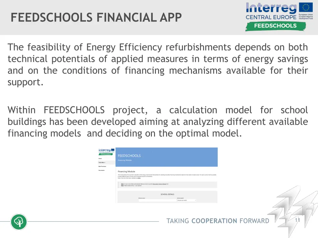 feedschools financial app 2