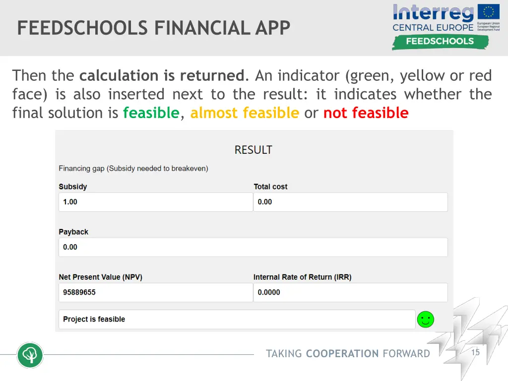 feedschools financial app 6