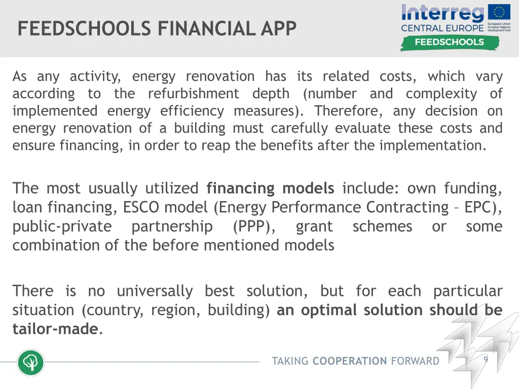 feedschools financial app