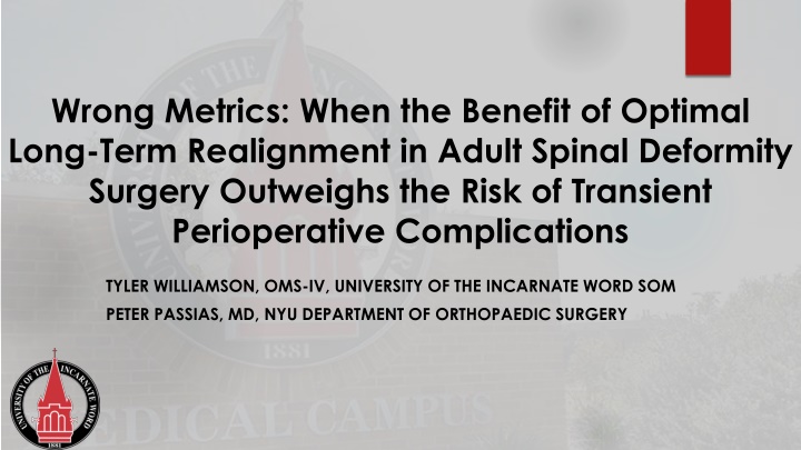 wrong metrics when the benefit of optimal long