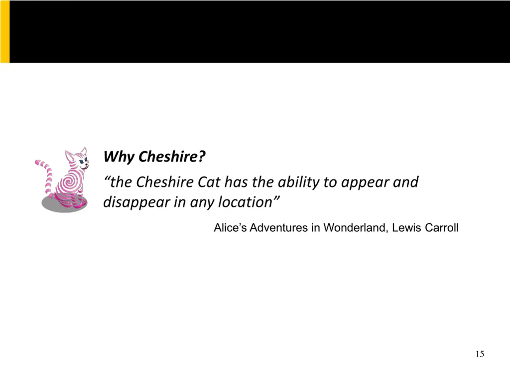 why cheshire