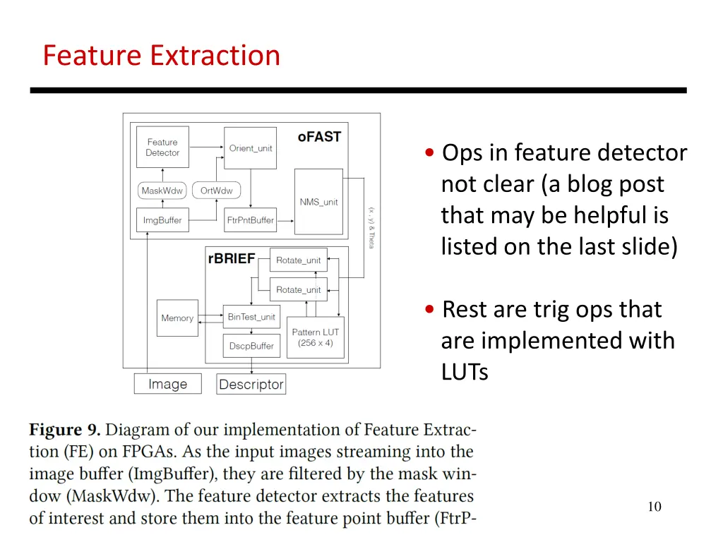 feature extraction