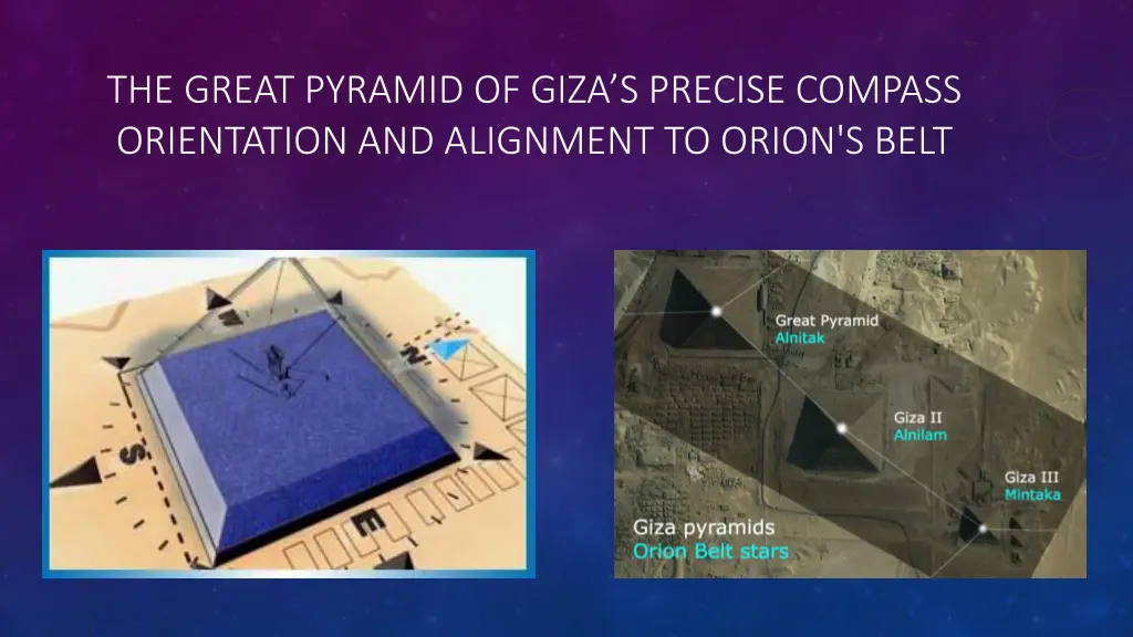 the great pyramid of giza s precise compass