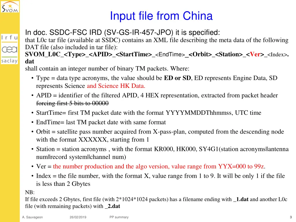 input file from china