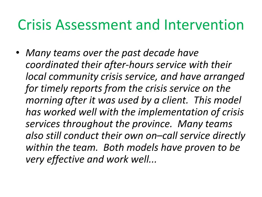 crisis assessment and intervention 1