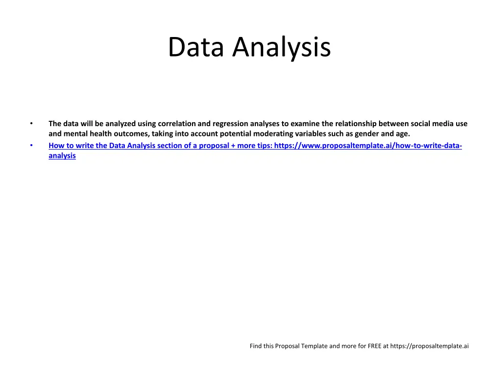 data analysis