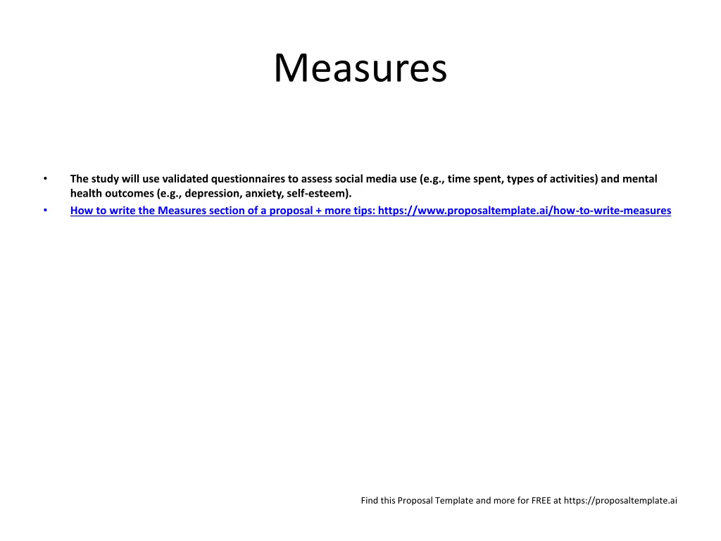 measures