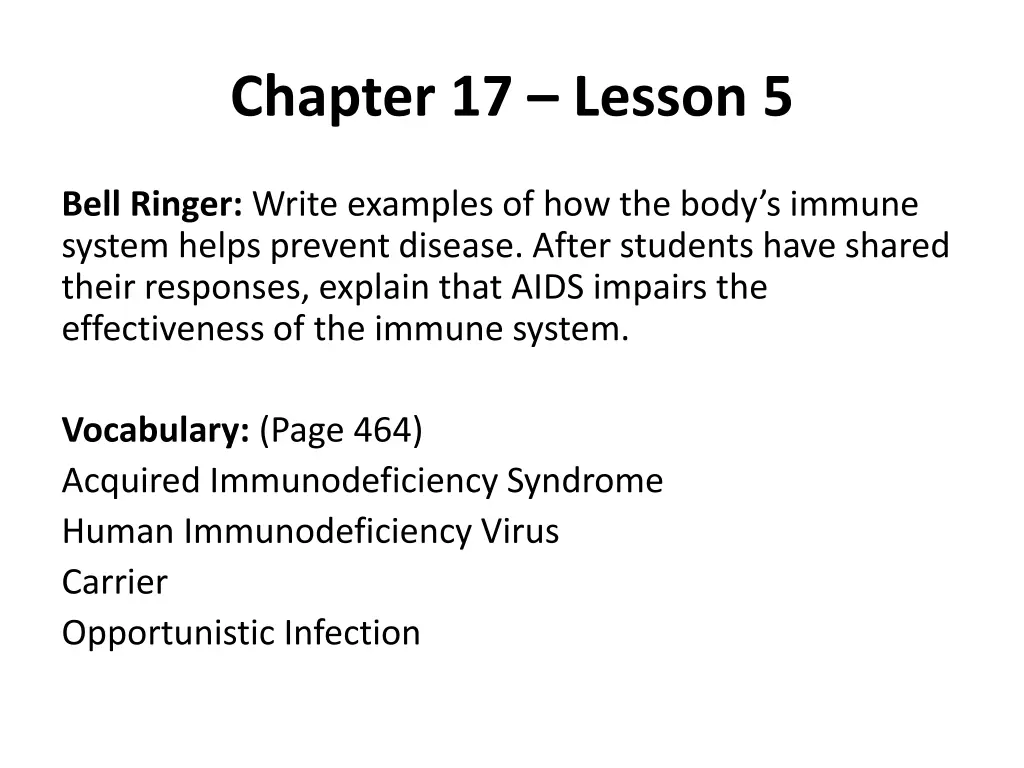 chapter 17 lesson 5