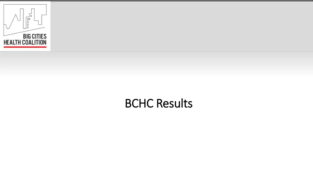 bchc results bchc results