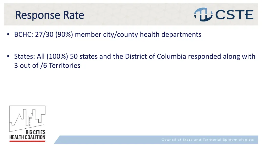 response rate response rate