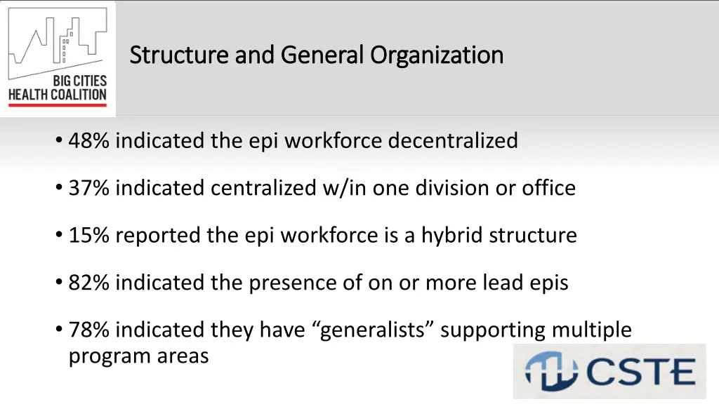 structure and general organization structure