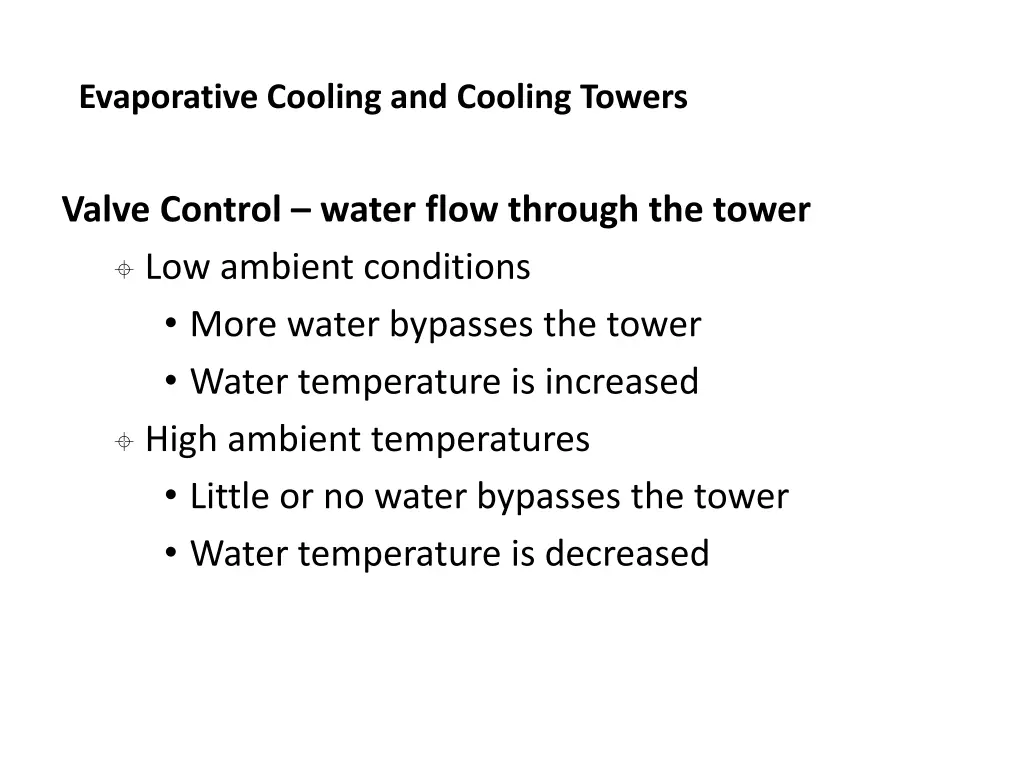 evaporative cooling and cooling towers 14