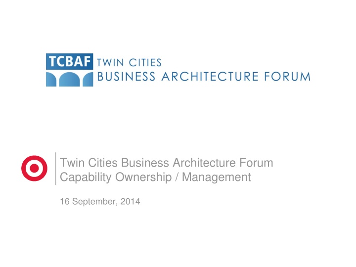 twin cities business architecture forum