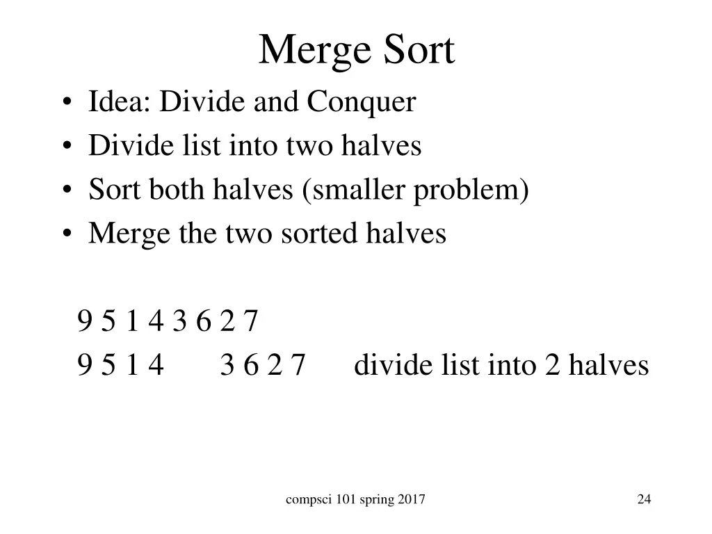 merge sort 1