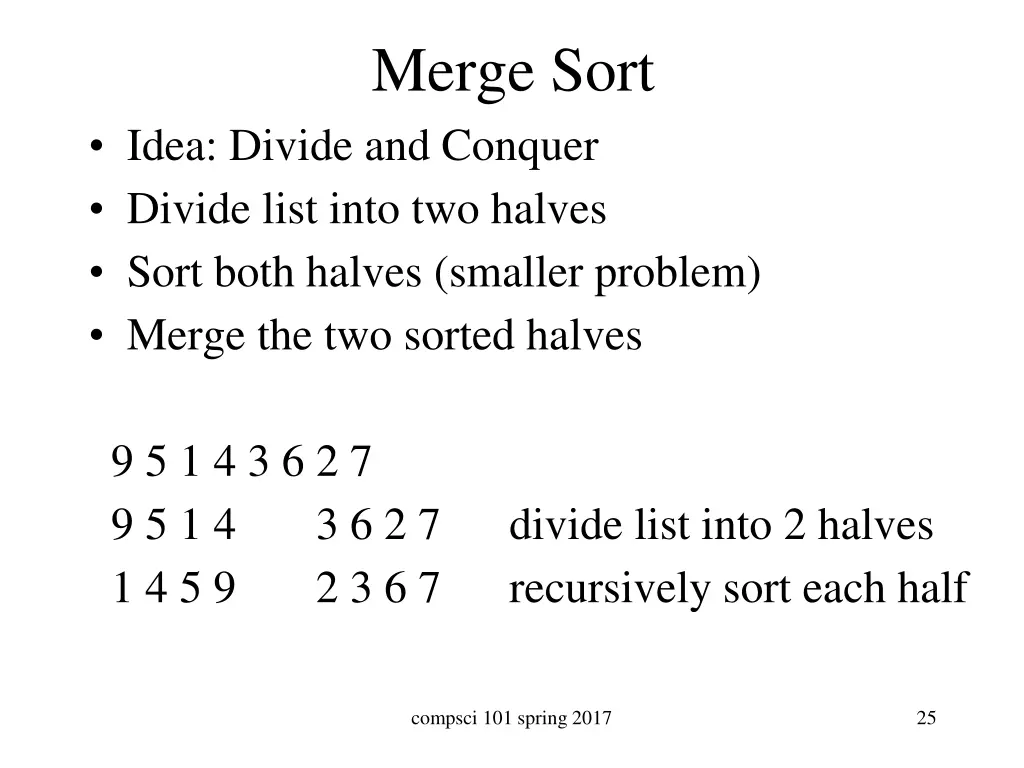 merge sort 2