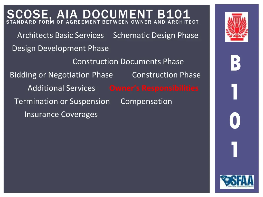 standard form of agreement between owner 21