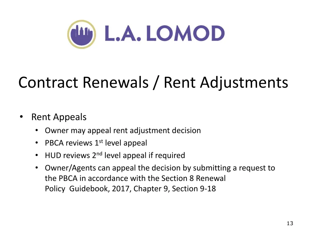 contract renewals rent adjustments 2