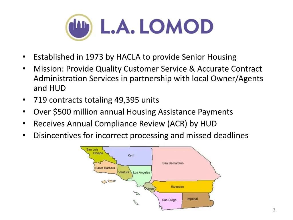 established in 1973 by hacla to provide senior