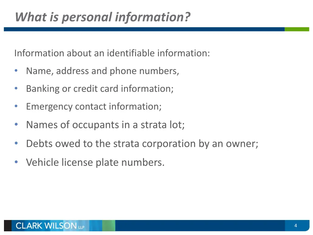 what is personal information