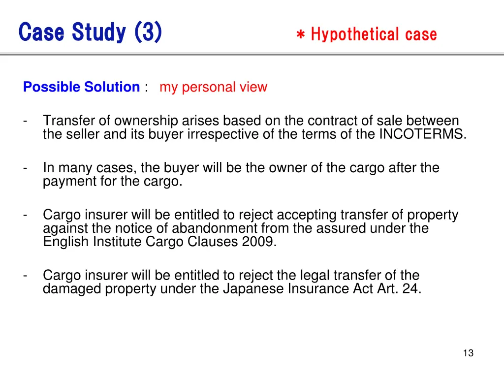 case study 3 case study 3 hypothetical case 1