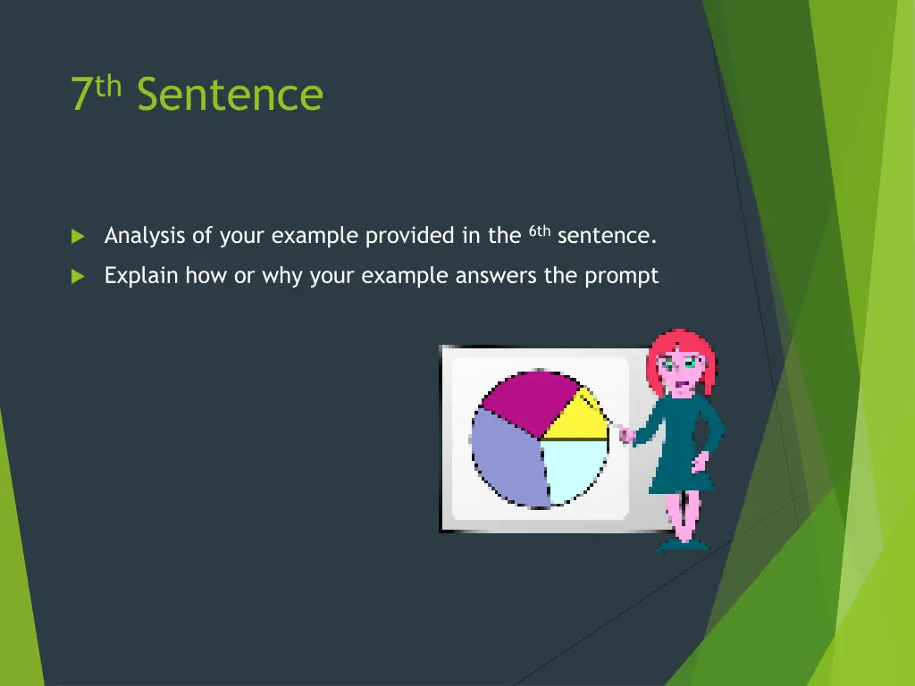 7 th sentence
