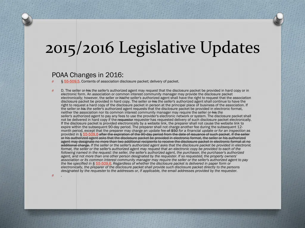 2015 2016 legislative updates 12