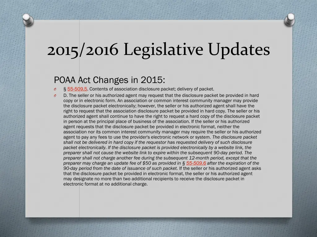 2015 2016 legislative updates 5