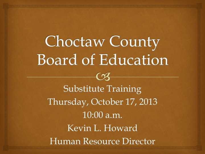 choctaw county board of education