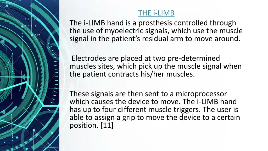 the i limb